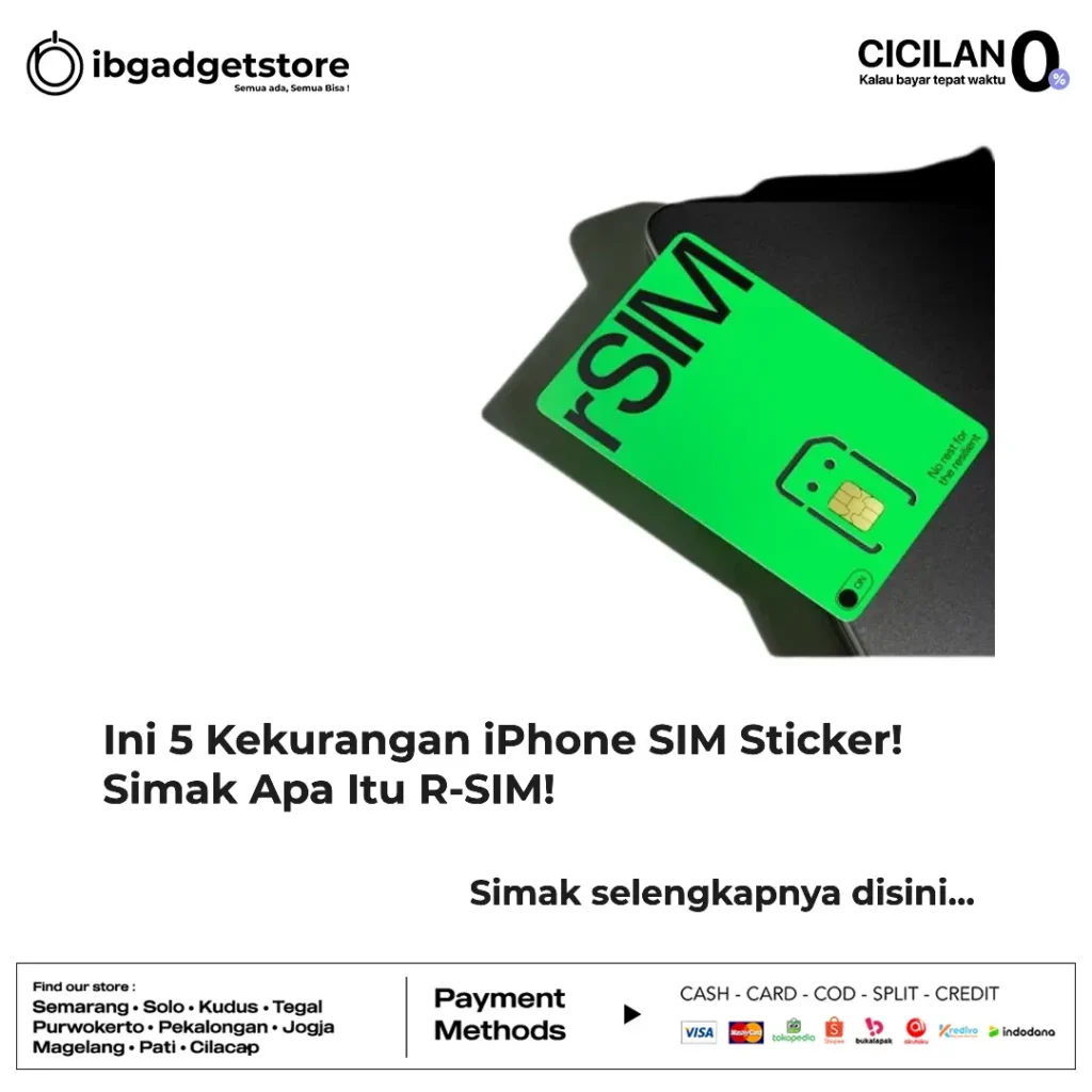 kekurangan iphone sim sticker