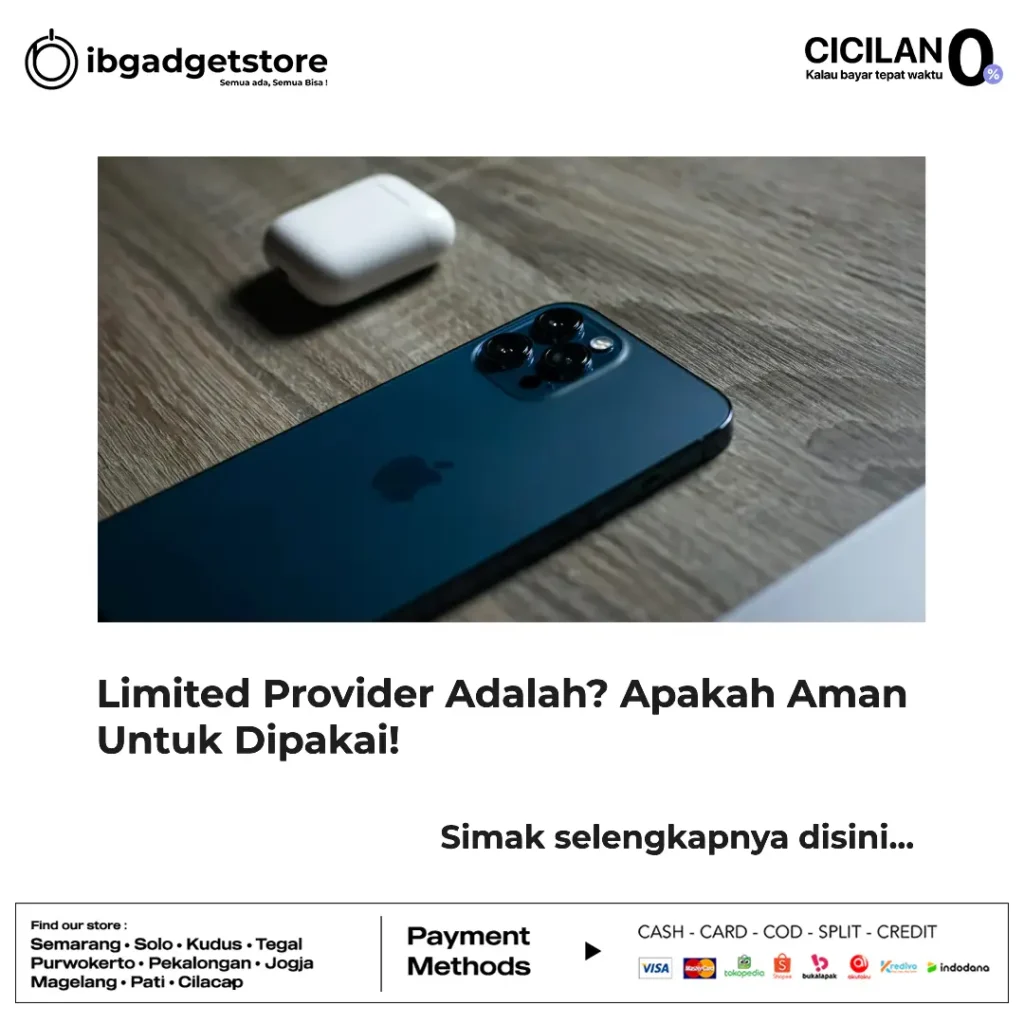 iphone limited provider adalah