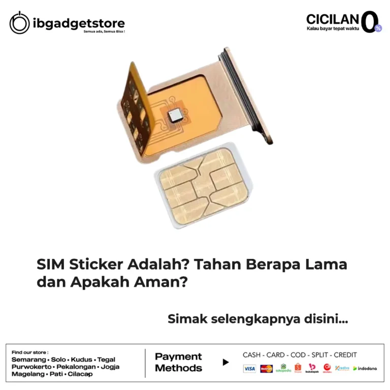 sim sticker adalah