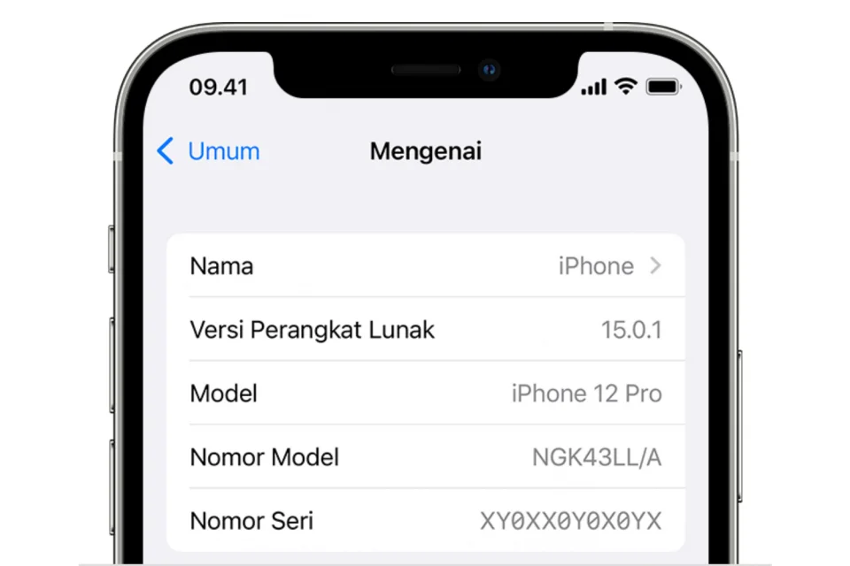 cara daftar imei iphone