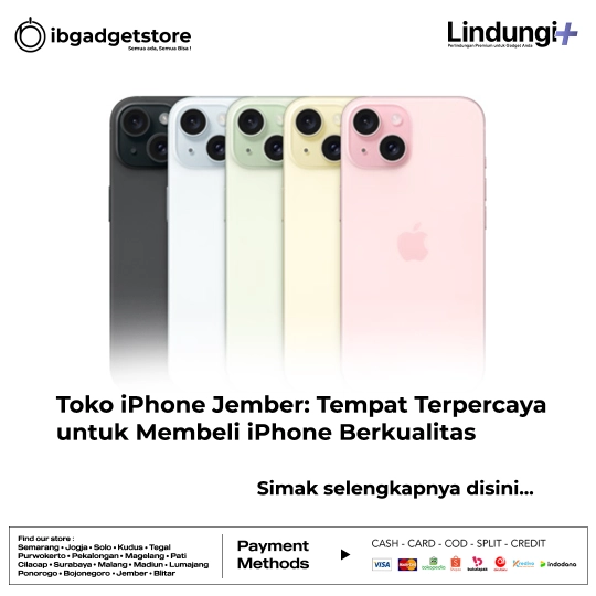 Toko iPhone Jember Tempat Terpercaya untuk Membeli iPhone Berkualitas