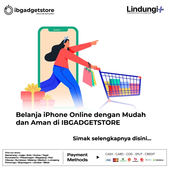 Belanja iPhone Online dengan Mudah dan Aman di IBGADGETSTORE