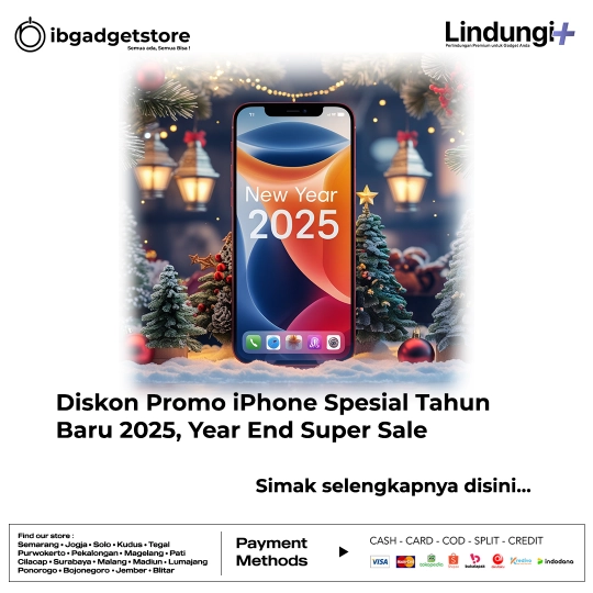 Diskon Promo iPhone Spesial Tahun Baru 2025