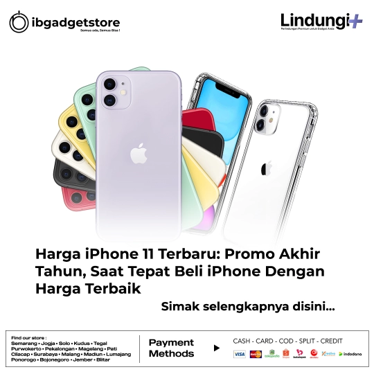 Harga iPhone 11 Terbaru Promo Akhir Tahun, Saat Tepat Beli iPhone Dengan Harga Terbaik