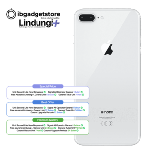 iPhone 8 Plus 64GB 128GB 256GB 500GB 1TB 2TB Second New iBox New GDN New TAM All Operator Murah