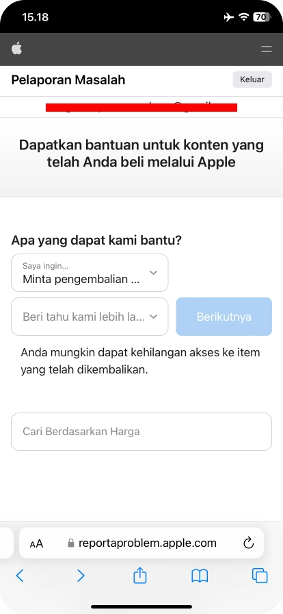 Cara Mudah Mengajukan Refund atau Pengembalian Dana di Apple