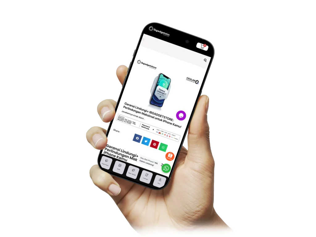 1. Lindungi+ Itu Apa Sih? Perlindungan Anti Ribet Buat iPhone Second Kamu