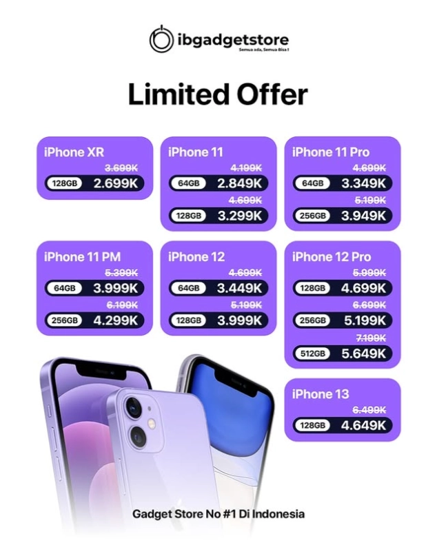Limited Offer (Promo Terbatas)