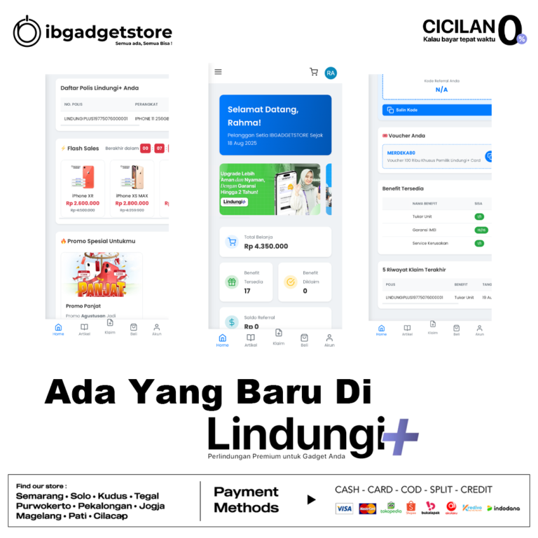 Ada Yang Baru Di Lindungi+ Aftersales iPhone Terbaik Di Indonesia