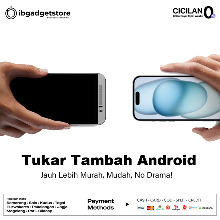 Tukar Tambah Android Ke iPhone Murah