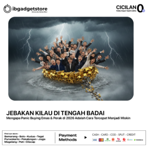 JEBAKAN KILAU DI TENGAH BADAI- Mengapa Panic Buying Emas & Perak di 2026 Adalah Cara Tercepat Menjadi Miskin