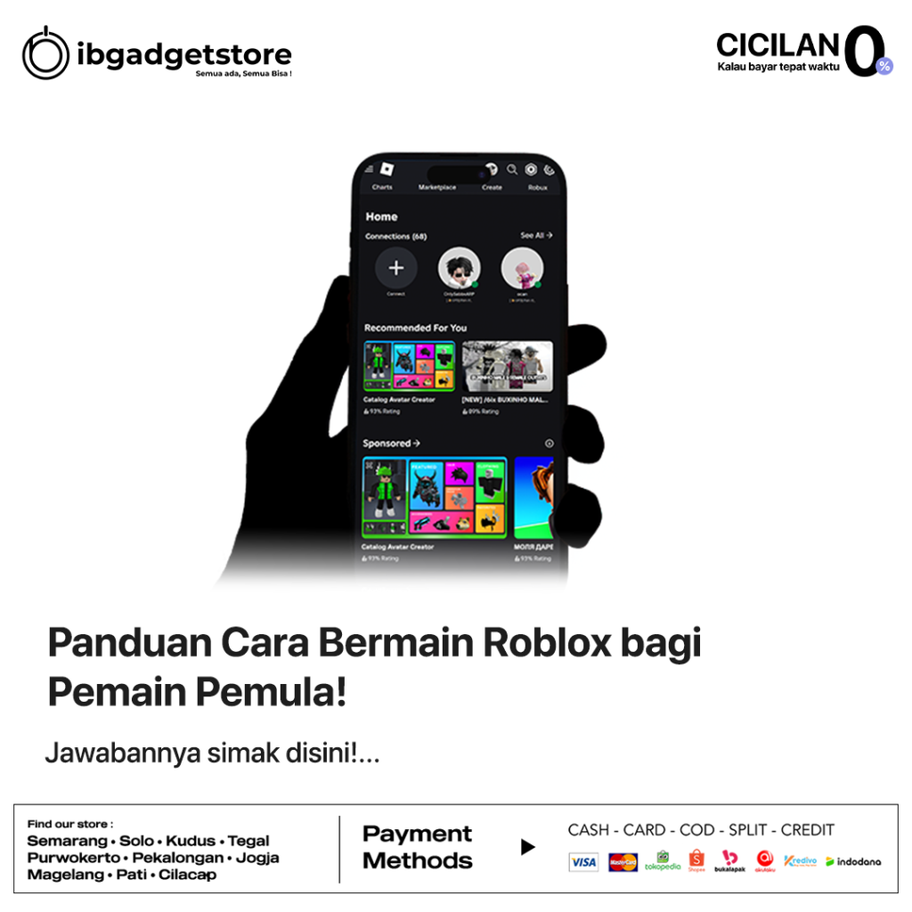 Panduan Cara Bermain Roblox bagi Pemain Pemula