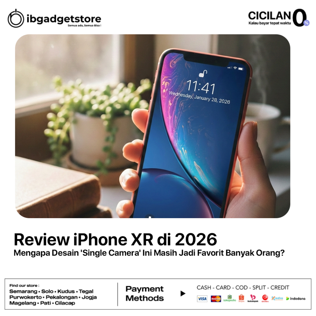 Review iPhone XR di 2026- Mengapa Desain 'Single Camera' Ini Masih Jadi Favorit Banyak Orang