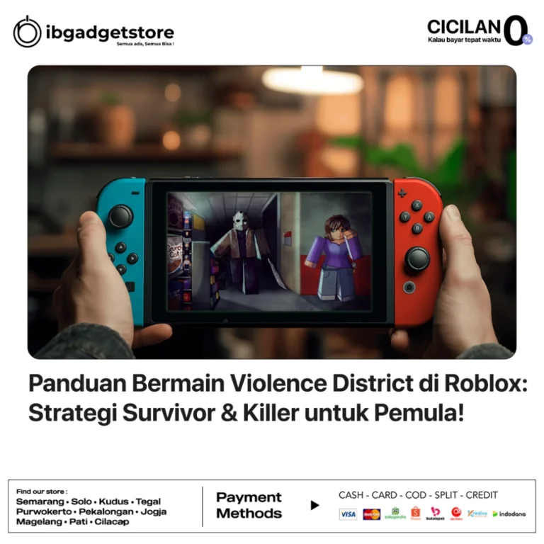 Panduan Bermain Violence District di Roblox: Strategi Survivor & Killer untuk Pemula