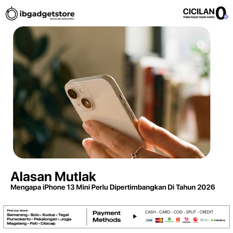 Alasan Mutlak Mengapa iPhone 13 Mini Perlu Dipertimbangkan Di Tahun 2026