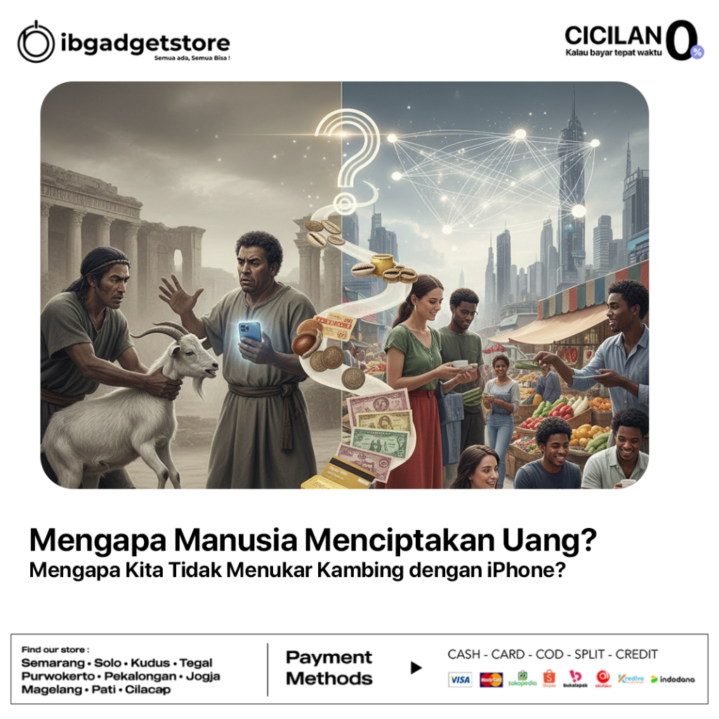 Mengapa Manusia Menciptakan Uang_ Mengapa Kita Tidak Menukar Kambing dengan iPhone