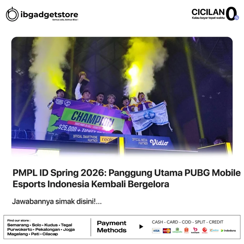PMPL ID Spring 2026: Panggung Utama PUBG Mobile Esports Indonesia Kembali Bergelora
