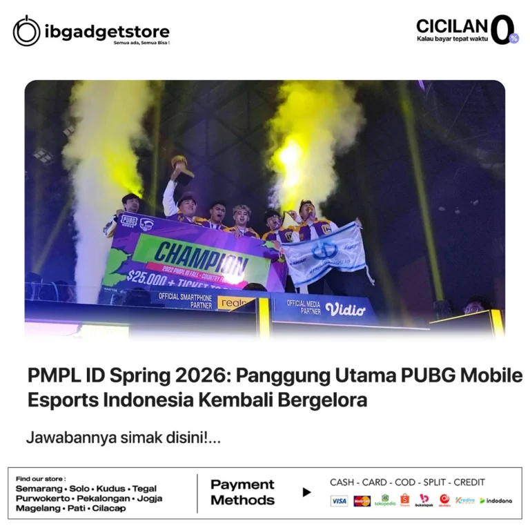 PMPL ID Spring 2026: Panggung Utama PUBG Mobile Esports Indonesia Kembali Bergelora