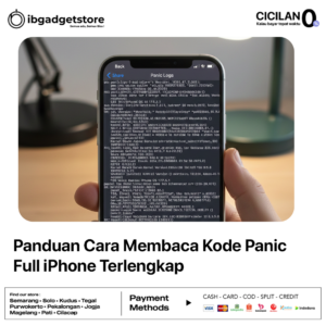 Panduan Cara Membaca Kode Panic Full iPhone Terlengkap