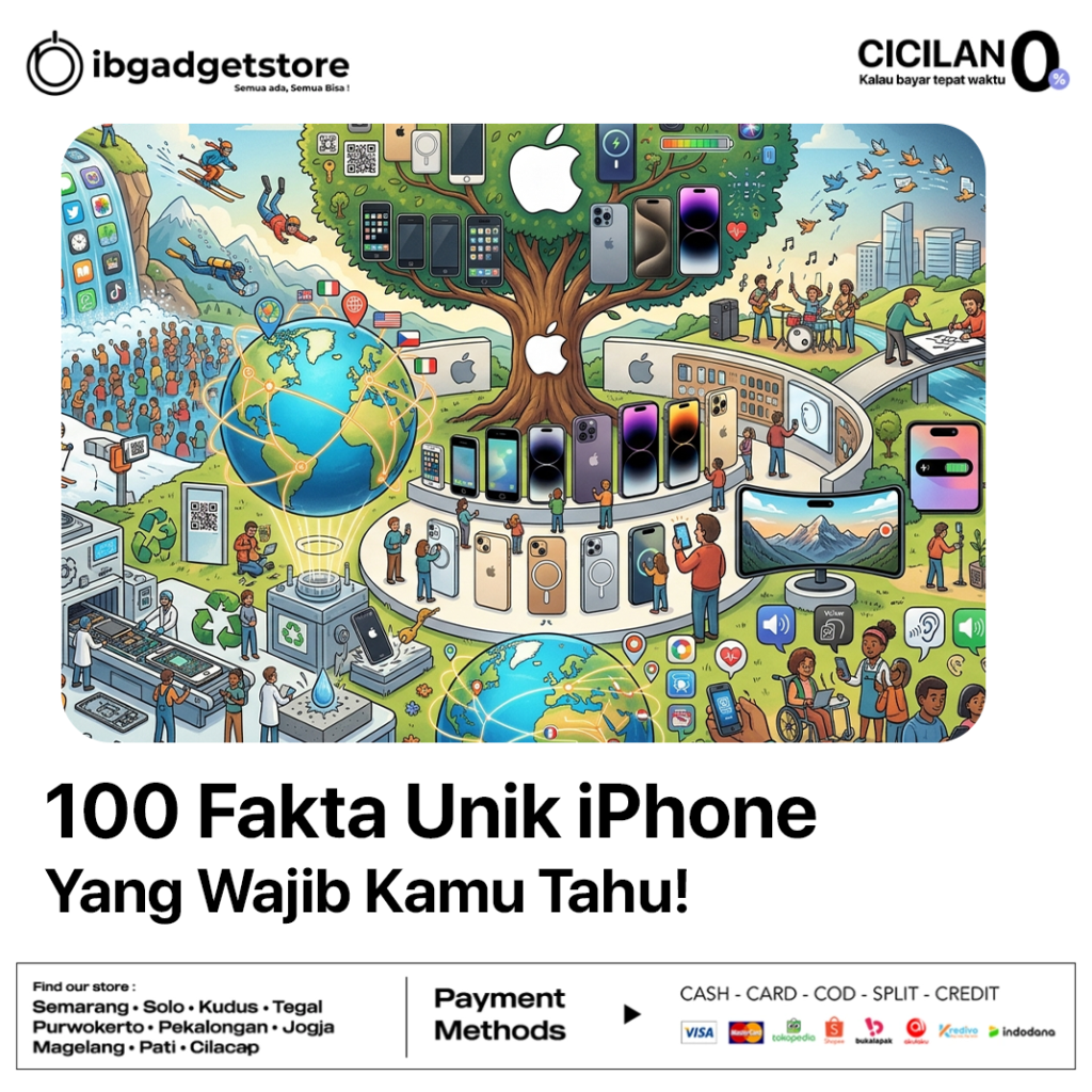 100 Fakta Unik iPhone Yang Wajib Kamu Tahu!