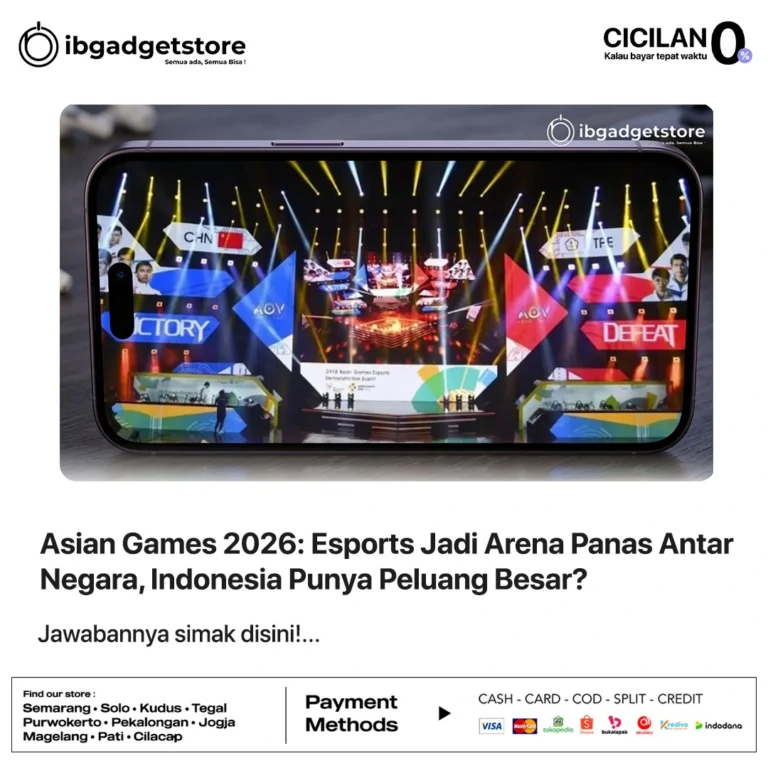 Asian Games 2026 Esports Jadi Arena Panas Antar Negara, Indonesia Punya Peluang Besar