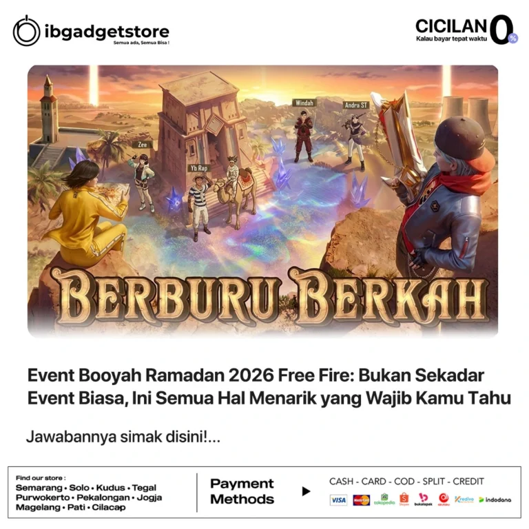 Event Booyah Ramadan 2026 Free Fire Bukan Sekadar Event Biasa, Ini Semua Hal Menarik yang Wajib Kamu Tahu