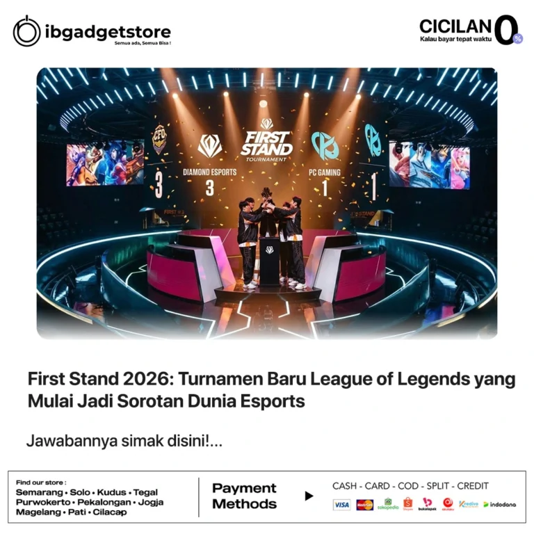 First Stand 2026: Turnamen Baru League of Legends yang Mulai Jadi Sorotan Dunia Esports