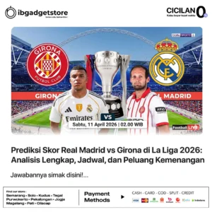 Prediksi Skor Real Madrid vs Girona di La Liga 2026: Analisis Lengkap, Jadwal, dan Peluang Kemenangan