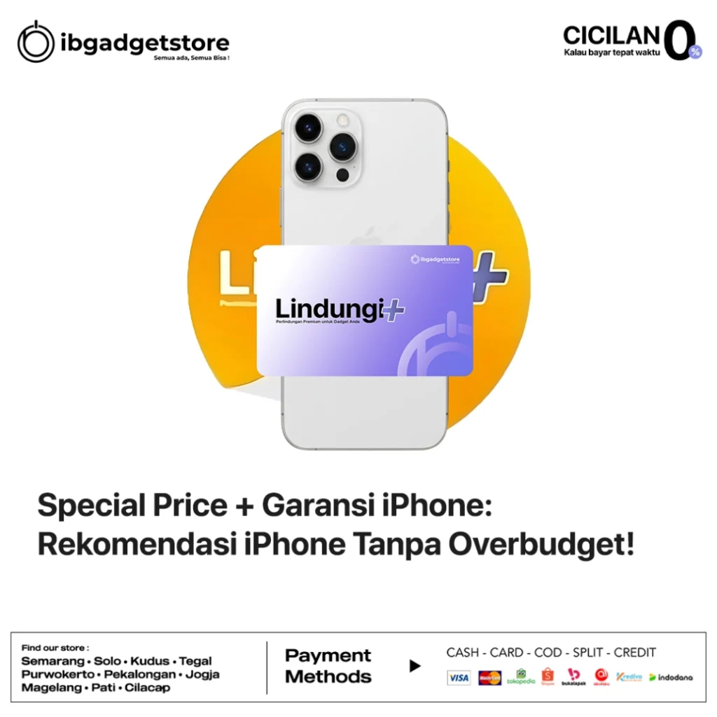Special Price + Garansi iPhone: Rekomendasi iPhone Tanpa Overbudget!