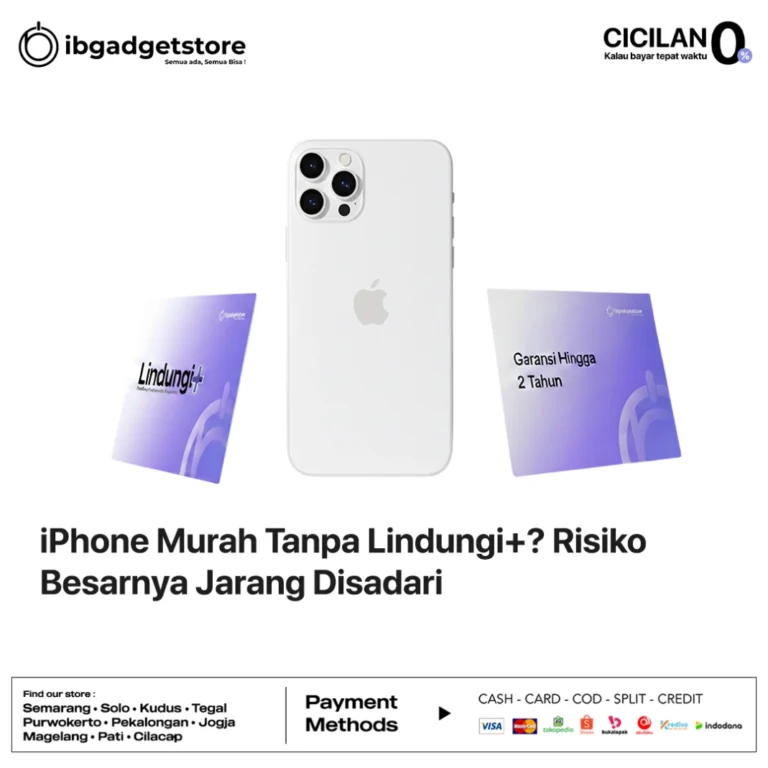 iPhone Murah Tanpa Lindungi+ Risiko Besarnya Jarang Disadari