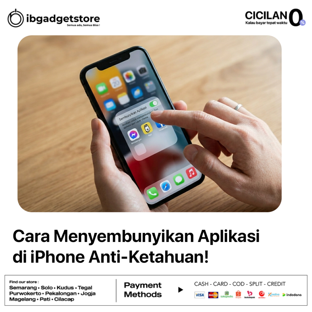 Cara Menyembunyikan Aplikasi di iPhone Anti-Ketahuan!