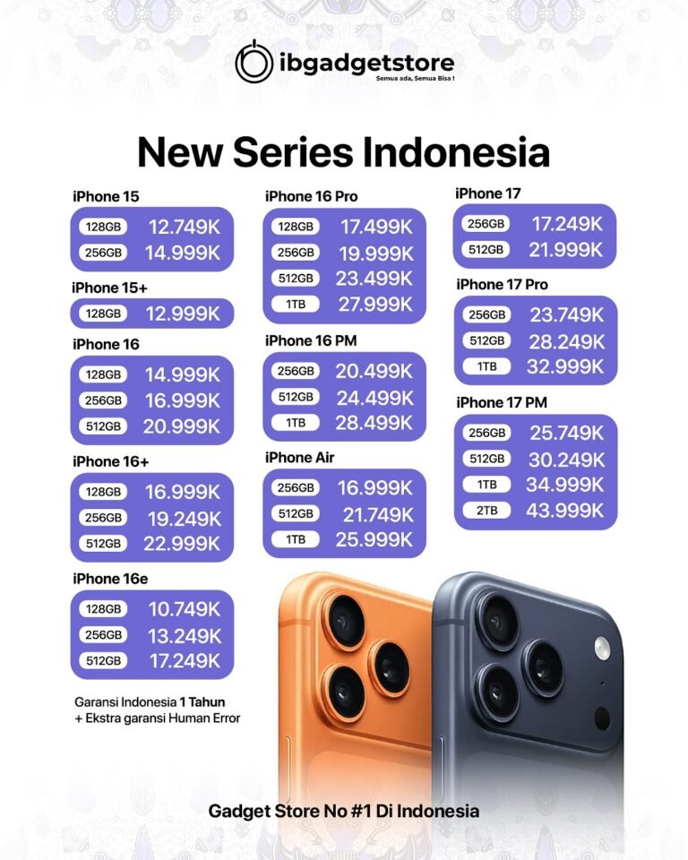 Saatnya upgrade gadget impian dengan promo yang bikin dompet tetap aman🔥Mulai dari iPhone Secon (3)