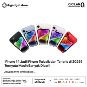 iPhone 14 Jadi iPhone Terbaik dan Terlaris di 2026? Ternyata Masih Banyak Dicari!