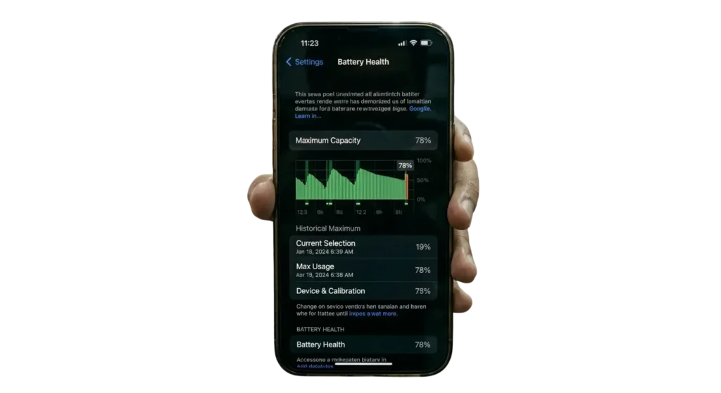 Tidak Memperhatikan Battery Health dengan Serius