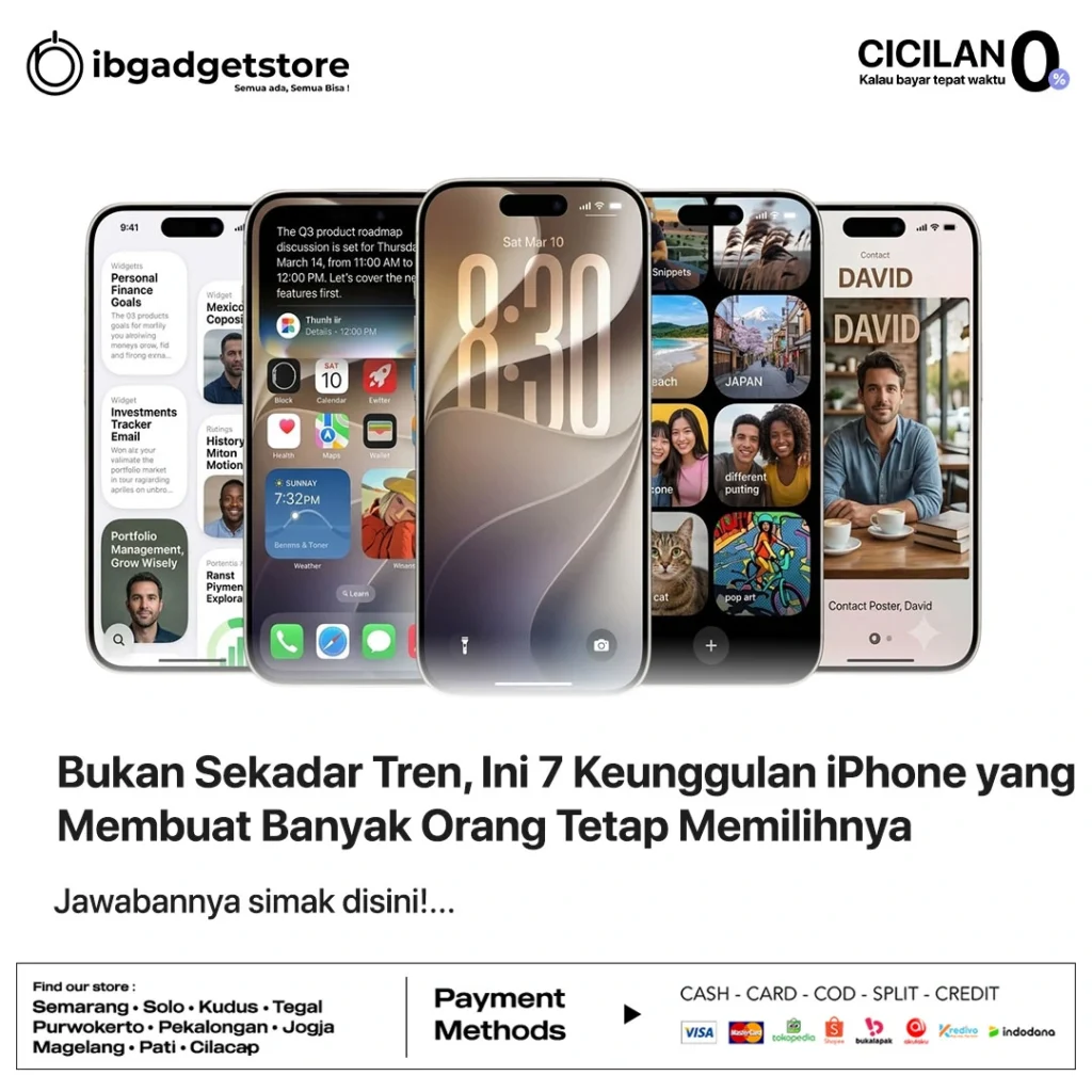 Bukan Sekadar Tren, Ini 7 Keunggulan iPhone yang Membuat Banyak Orang Tetap Memilihnya