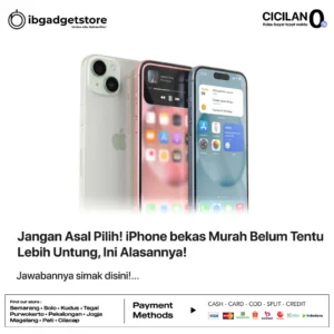 Jangan Asal Pilih! iPhone bekas Murah Belum Tentu Lebih Untung, Ini Alasannya!