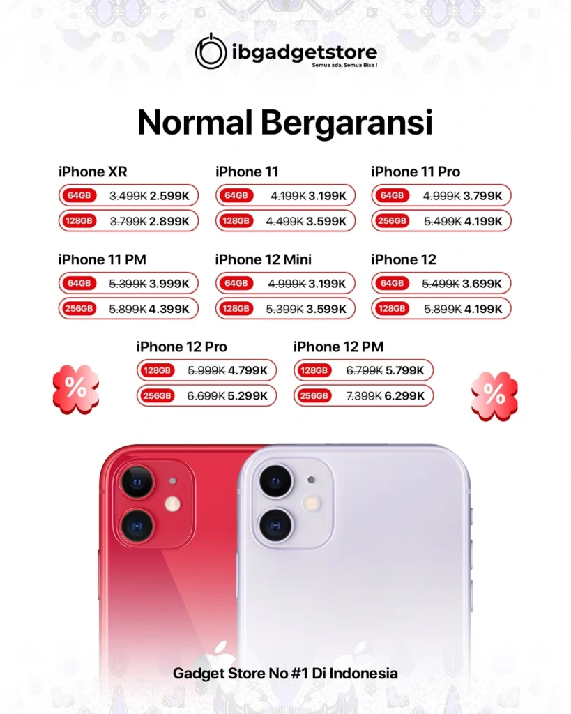 Harga iPhone Payday Special Deal IBGADGETSTORE!
